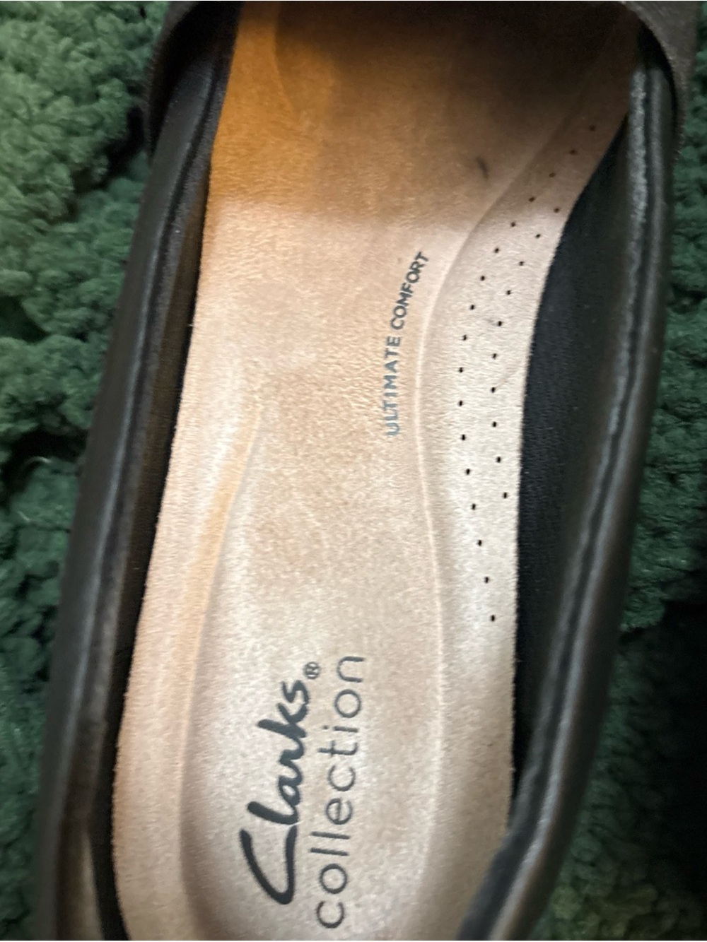 Clarks Black Juliette loafers size 10 - Picture 4 of 5